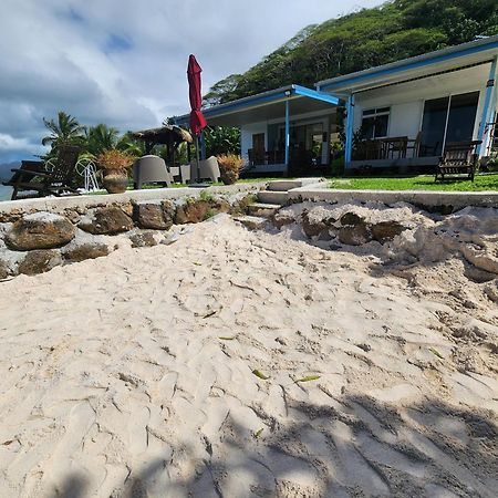 Duplex En Bord De Mer Fare Tahitea Pension Taputapuapea Esterno foto