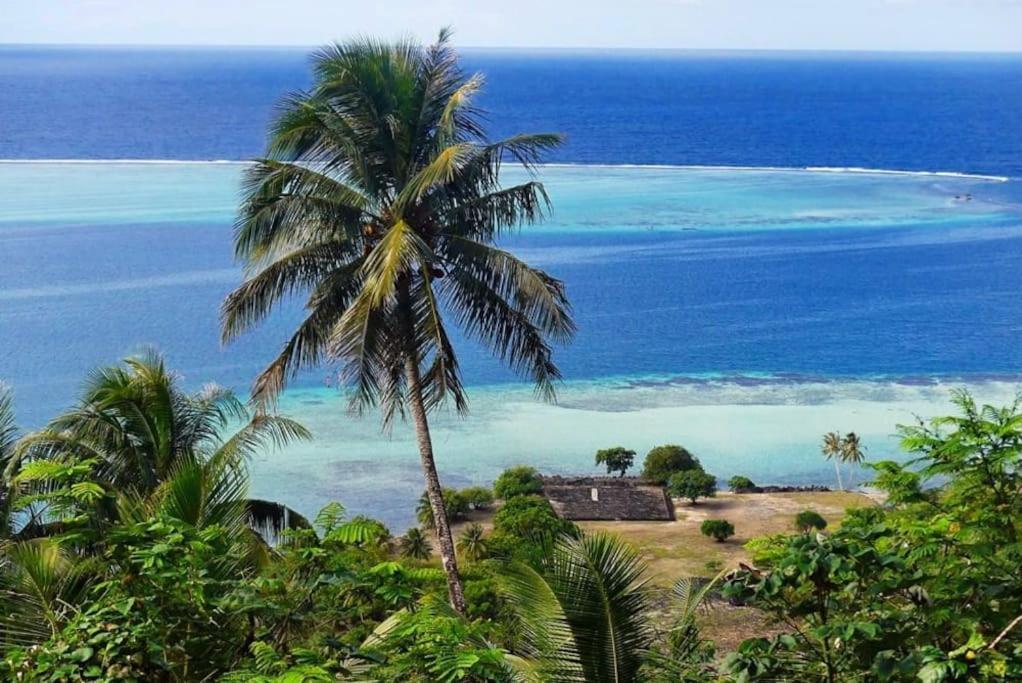 Duplex En Bord De Mer Fare Tahitea Pension Taputapuapea Esterno foto